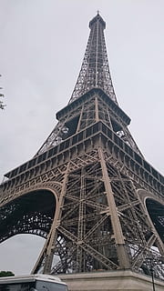Eiffel Tower in Paris, Perspective, Tourist Attraction, eiffle HD wallpaper