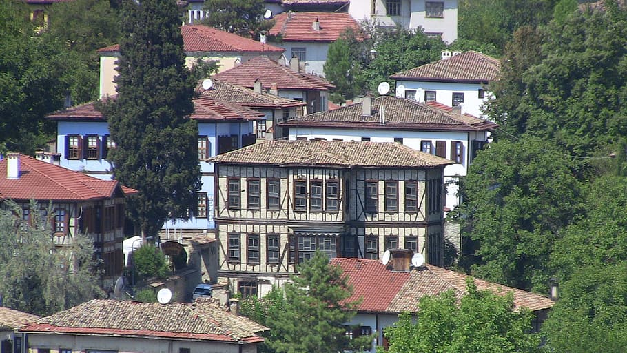 safranbolu city, houses, old, historic, architecture, built structure, HD wallpaper