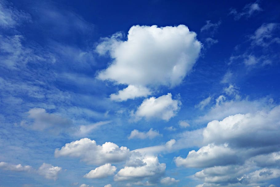 sky, blue, cloud, blue sky clouds, cumulus, atmosphere, air HD wallpaper