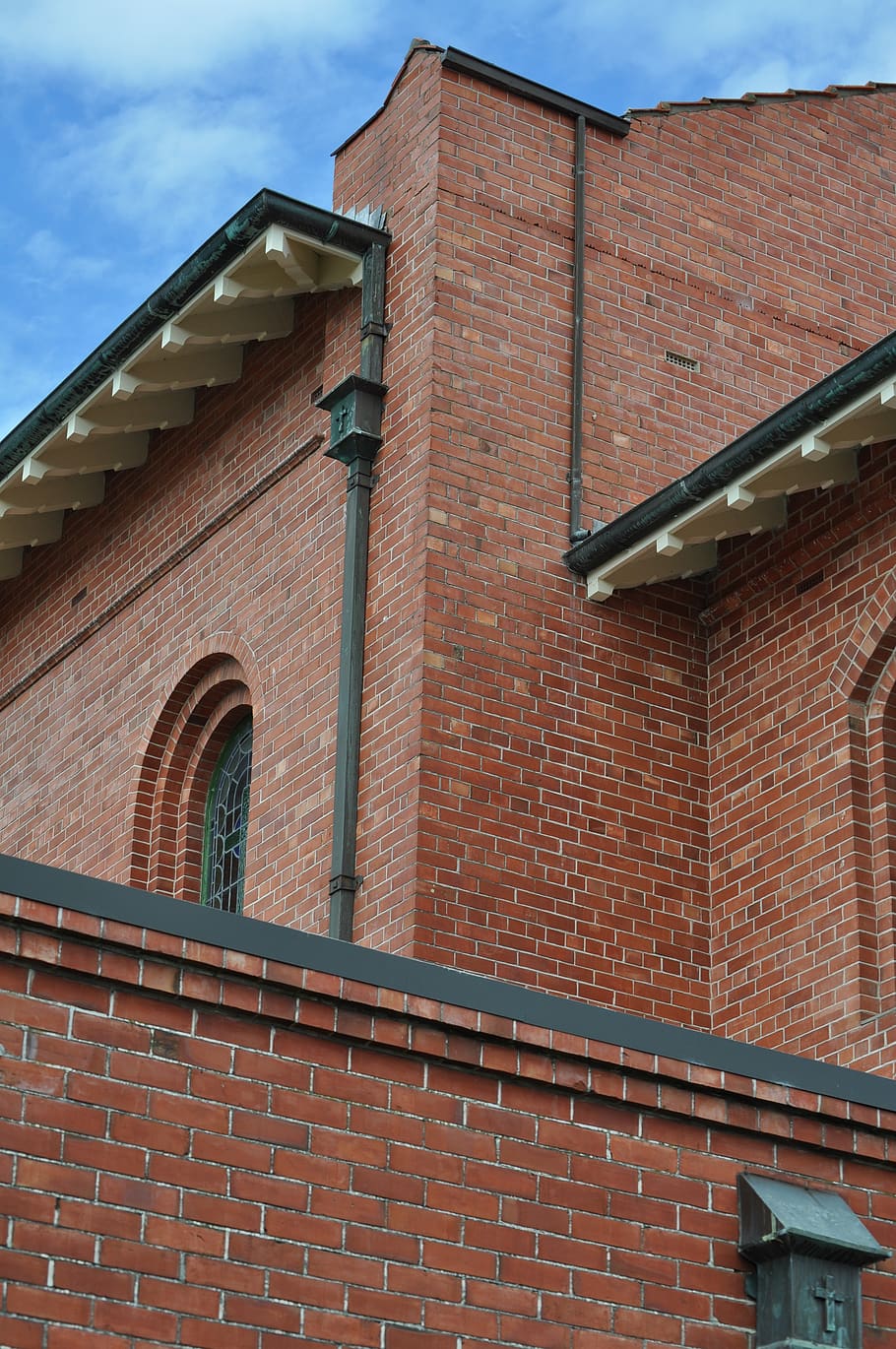 church, building, brick, architecture, building exterior, brick wall HD wallpaper