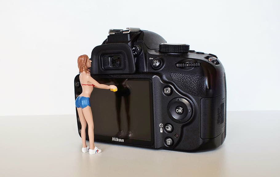 camera, nikon, lens, objectively clean, wash, old camera, photo camera HD wallpaper
