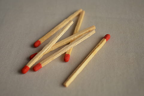 matchsticks, matches, quick match, fire, flammable, phosphorus HD wallpaper