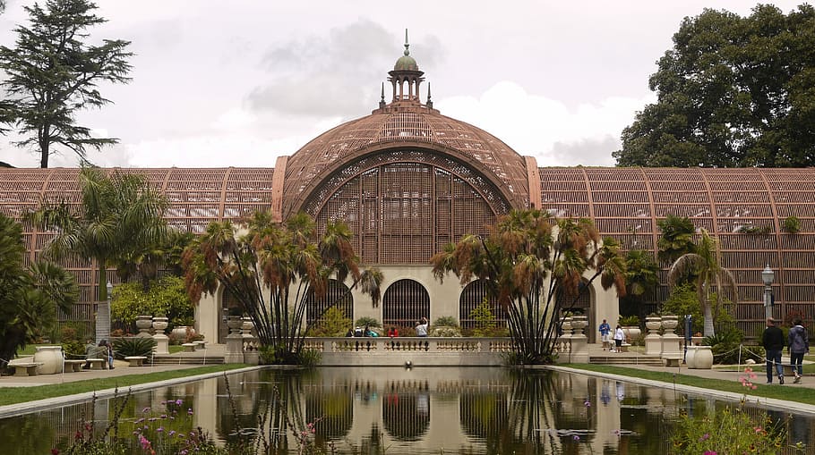 Balboa, Architecture, San Diego, Museum, park, historic, ornate, HD wallpaper