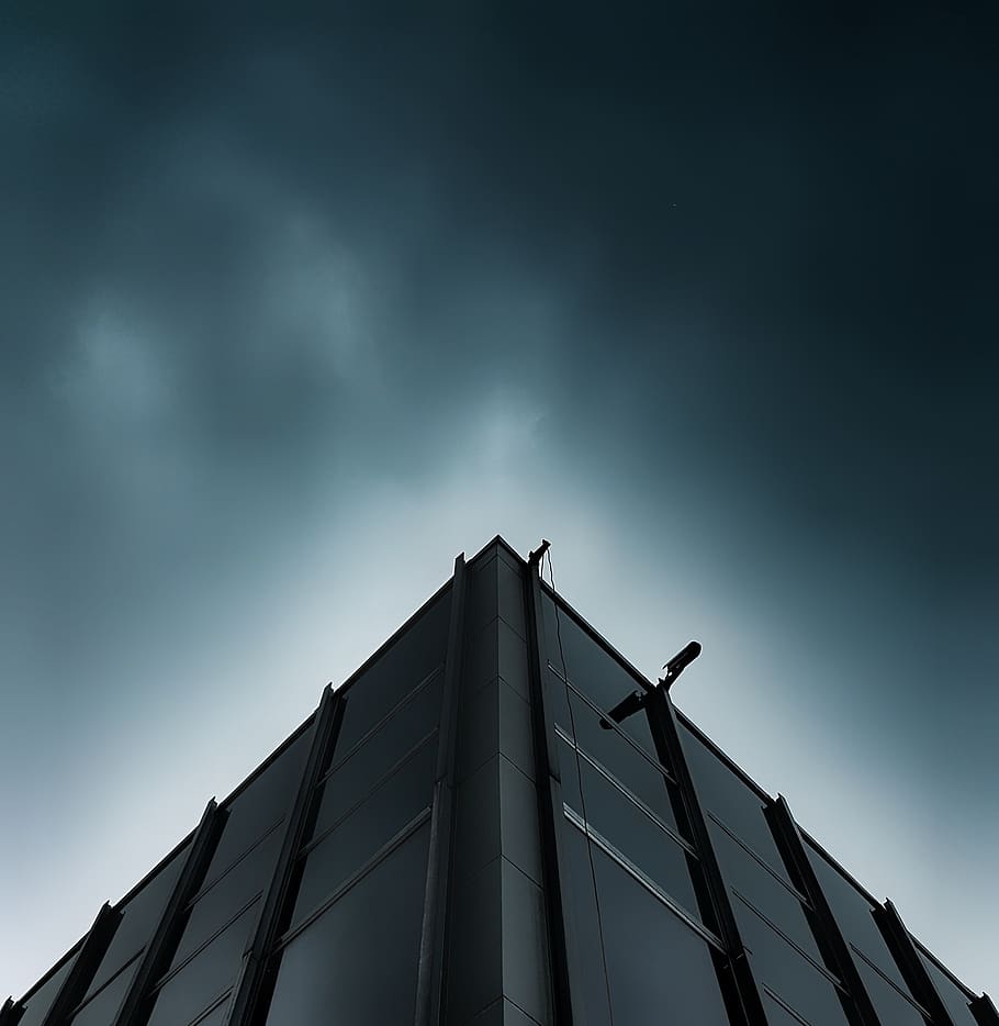 architecture, building, infrastructure, dark, low angle view HD wallpaper