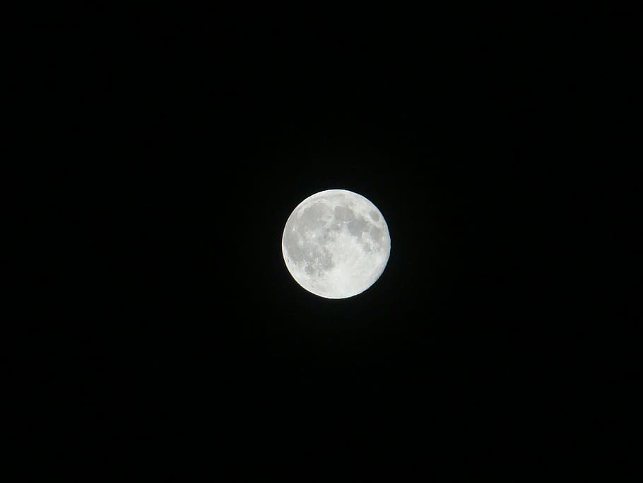 photo of full moon, Supermoon, Fullmoon, Astronomy, bright HD wallpaper