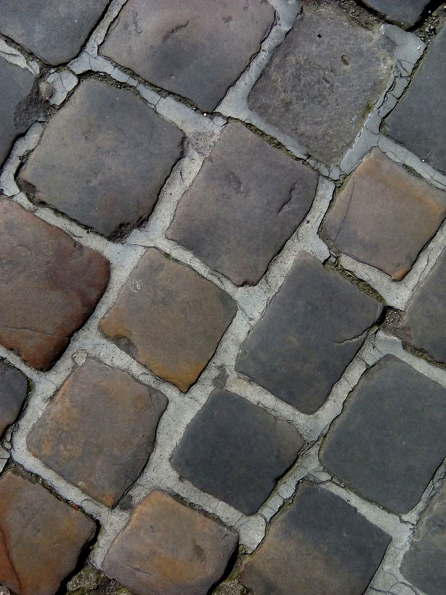 texture, design, pattern, surface, stone, alley, walk, gray HD wallpaper