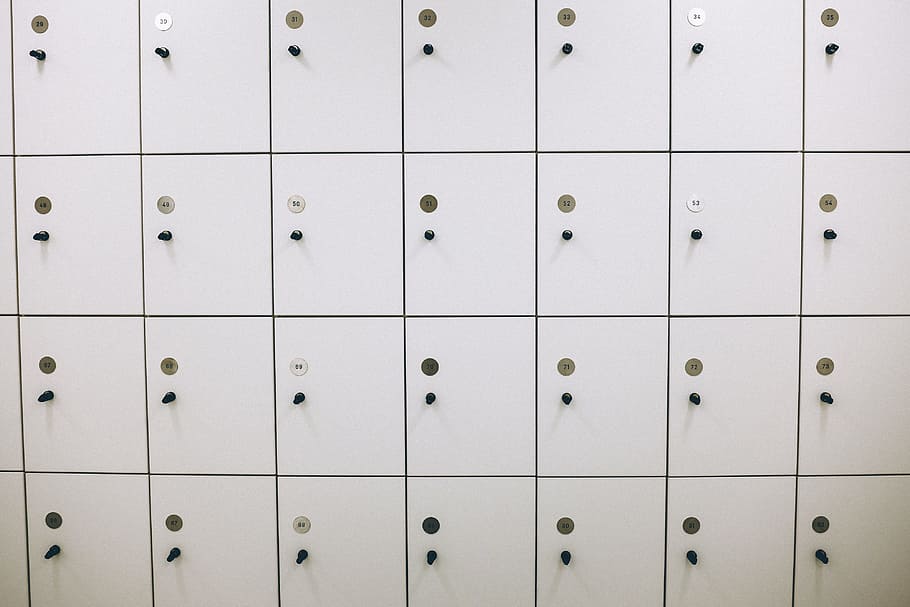 lockers with numbers, other, no People, in a row, drawer, indoors HD wallpaper