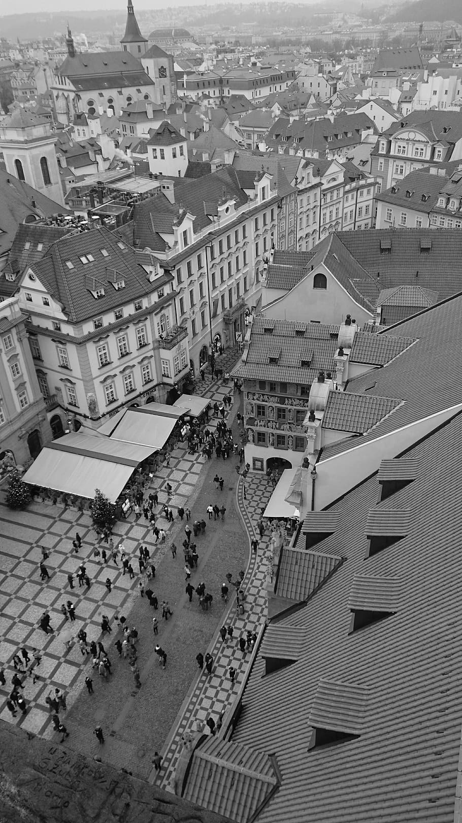 prague, old town, square, architecture, built structure, city HD wallpaper