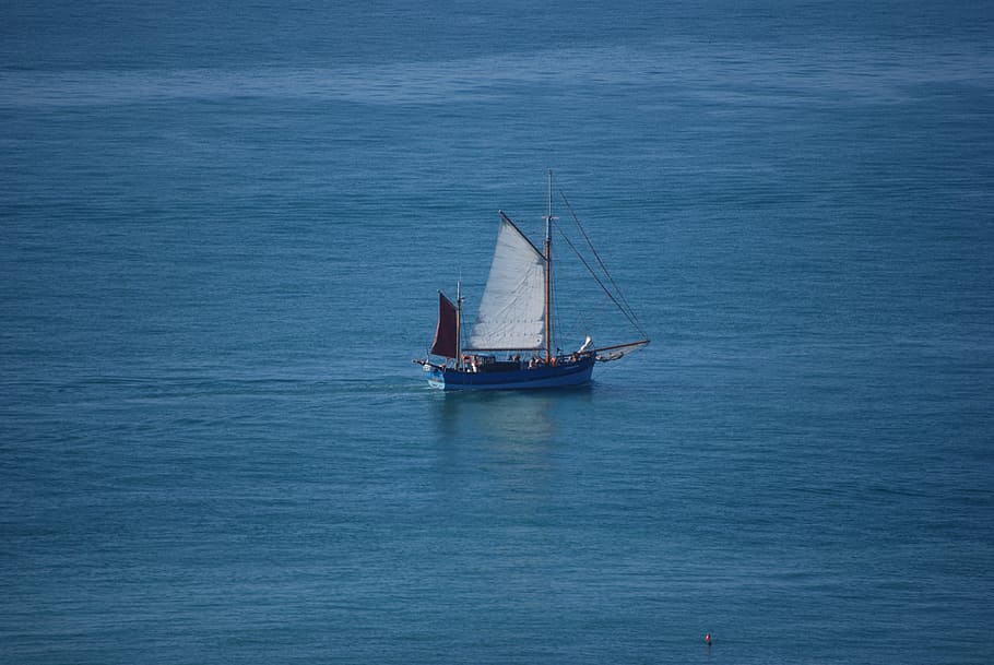 sea, old rig, sailing, navigation, sailboat, rigging, strings HD wallpaper