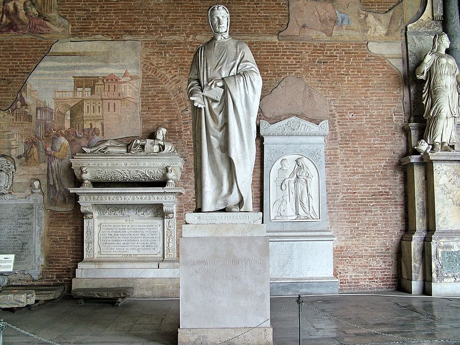 fibonacci, memorial, pisa, art and craft, human representation HD wallpaper
