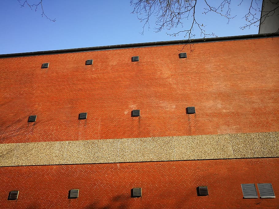 facade, architecture, building, wall, window, built structure HD wallpaper