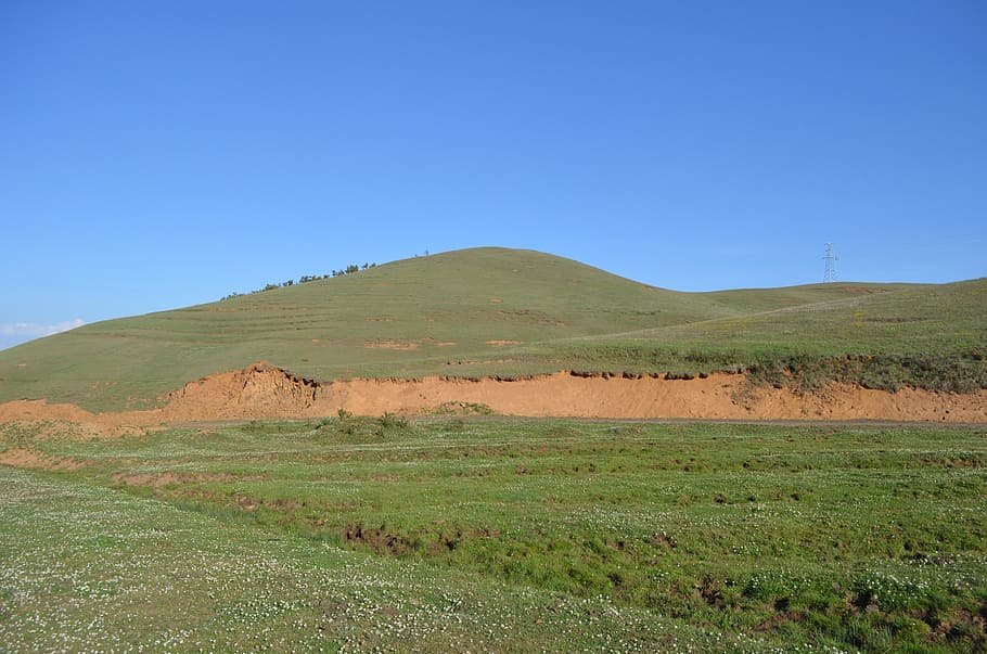 dashanbao, prairie, green, landscape, sky, environment, scenics - nature HD wallpaper