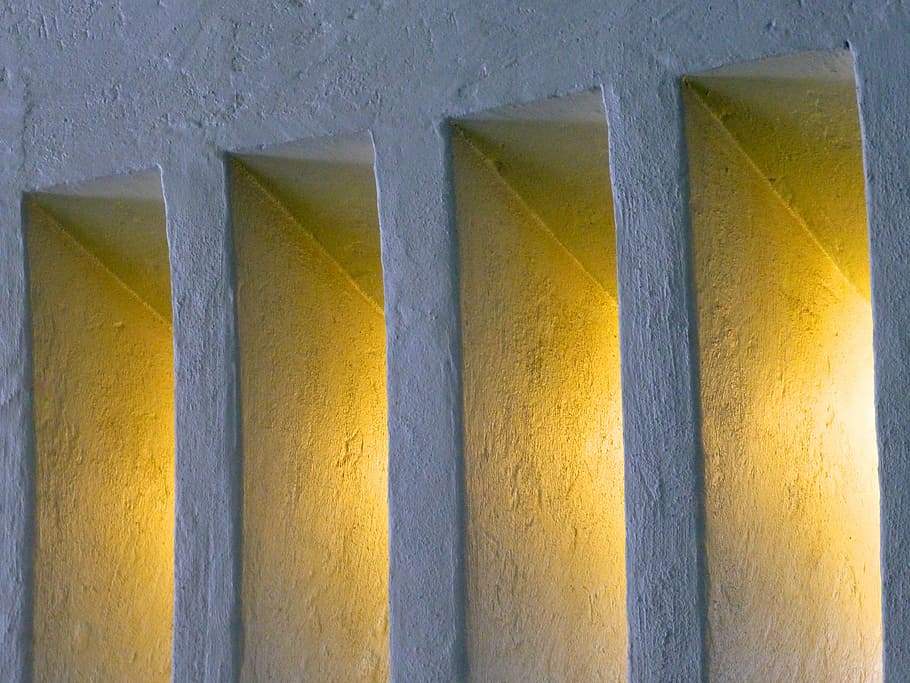 Light, Shadows, Window, White, Geometric, wall, bright, yellow HD wallpaper