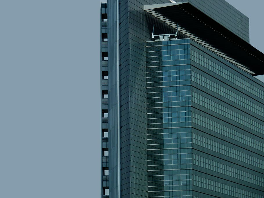 skyscraper, window, frankfurt, building, facade, architecture HD wallpaper