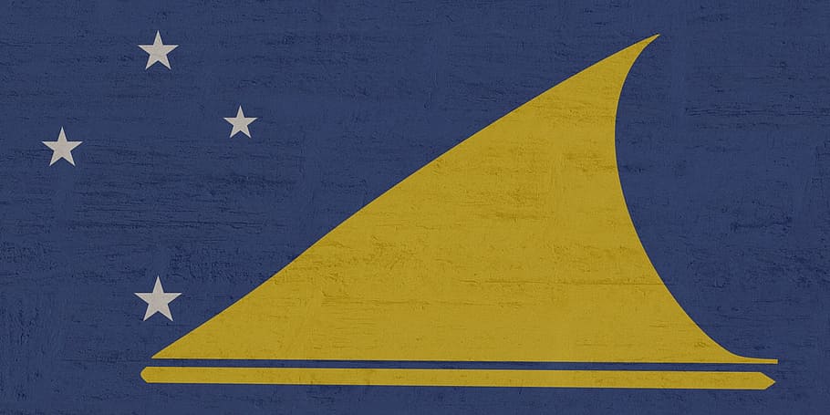 tokelau, flag, transportation, airplane, no people, sign, star shape HD wallpaper