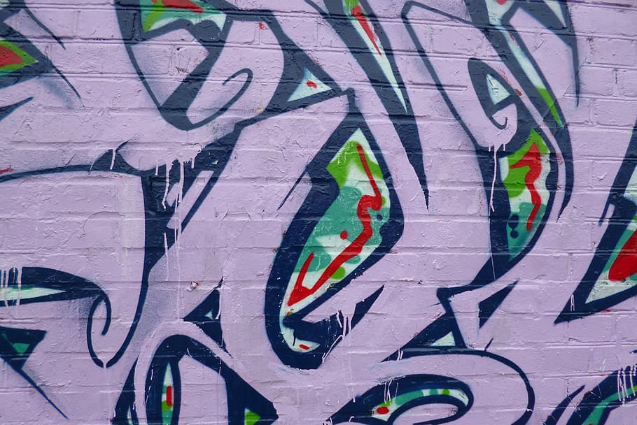 graffiti, pattern, art, painting, colorful, wall, street art HD wallpaper