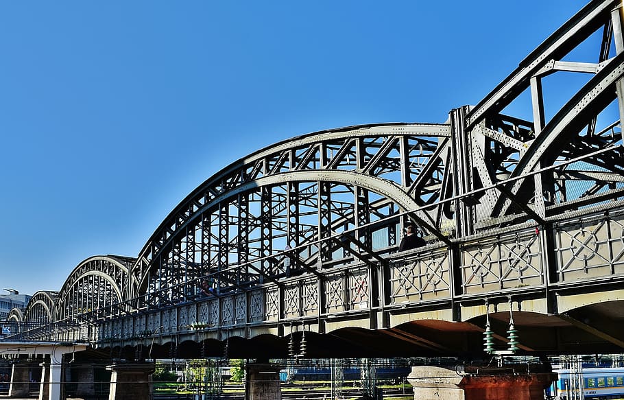 hacker bridge, munich, bavaria, architecture, built structure HD wallpaper