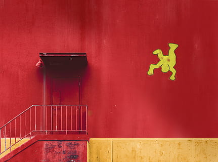 abstract, wall, trap, surreal, artfully, artistic, fantasy HD wallpaper