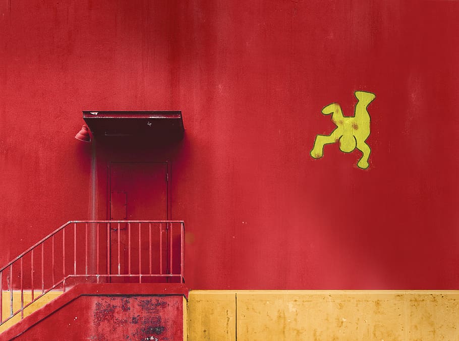 abstract, wall, trap, surreal, artfully, artistic, fantasy HD wallpaper