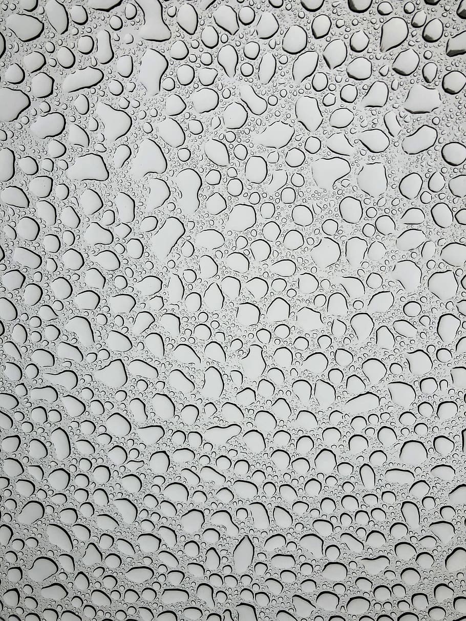 pattern, drops, rain, water, texture, design, liquid, bright HD wallpaper