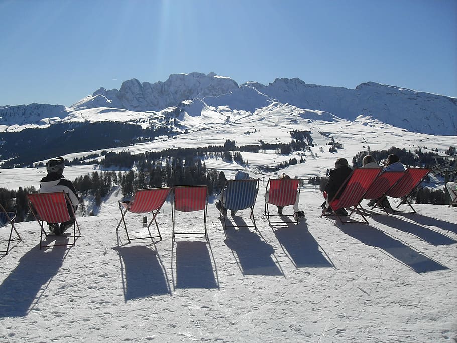 skipanorama, mountain landscape, break, skiing, view, ski area HD wallpaper