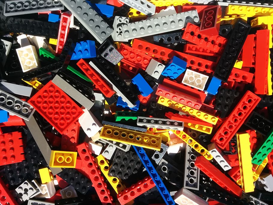 Lego, Bricks, Block, Colorful, parts, build, multi colored HD wallpaper