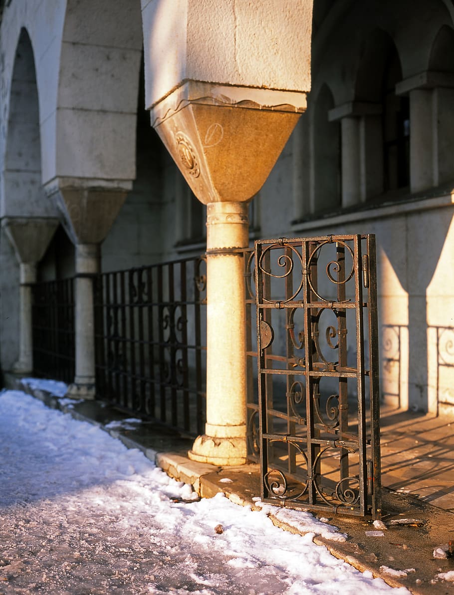 gateway, architecture, entry, old, building, historically, ornament HD wallpaper