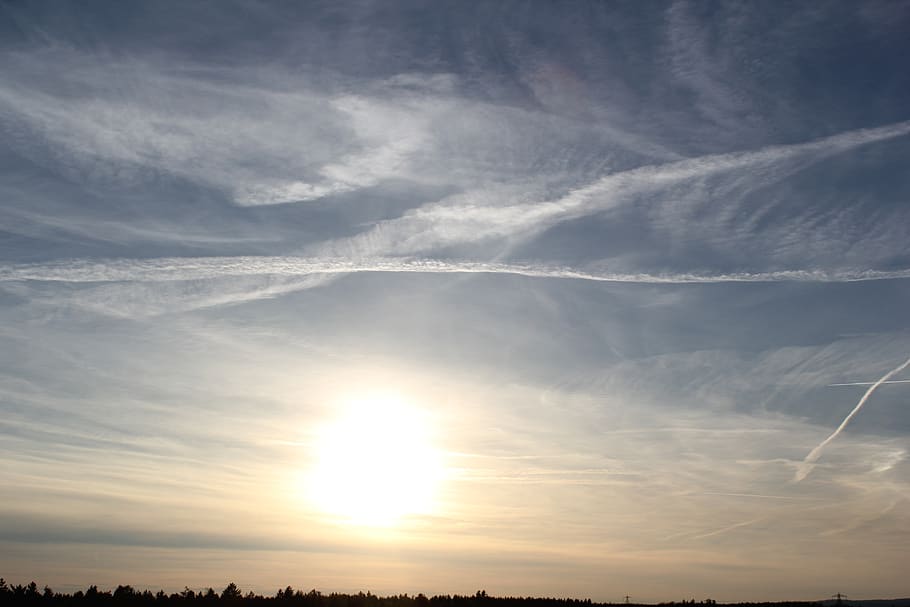 sunset, sky, clouds, cloud - sky, beauty in nature, scenics - nature HD wallpaper