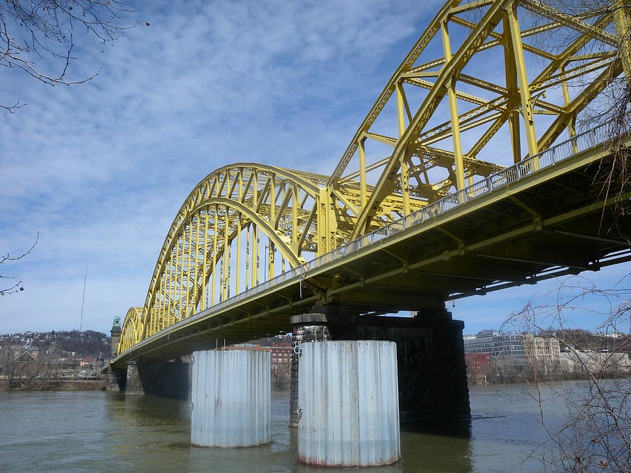 Bridge, Construction, Architecture, transportation, road, engineering HD wallpaper