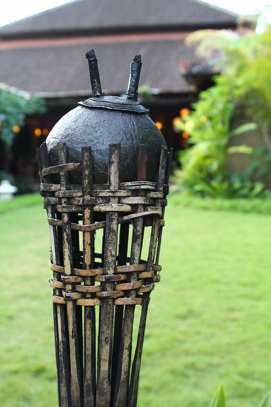 torches, bali, tinder, focus on foreground, day, no people HD wallpaper