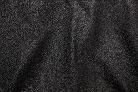 leather, black, background, texture, wavy, detail, substance HD wallpaper