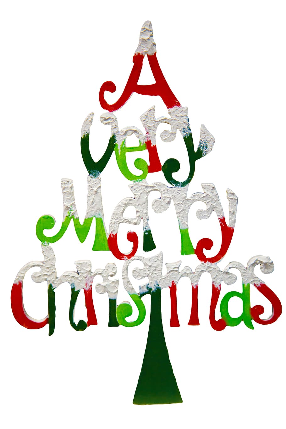 A Very Merry Christmas clip art, card, celebration, character, HD wallpaper