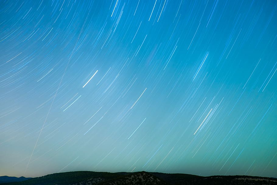 timelaps photography, untitled, star, sky, space, night sky, astrophotography HD wallpaper