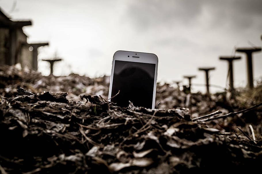 abstract, mobile phone, field, decay, technology, wireless technology, HD wallpaper