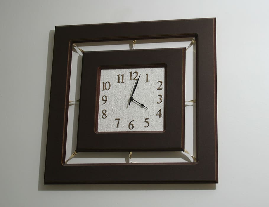 time, clock, watch, timepiece, ticker, indoors, no people, minute hand HD wallpaper