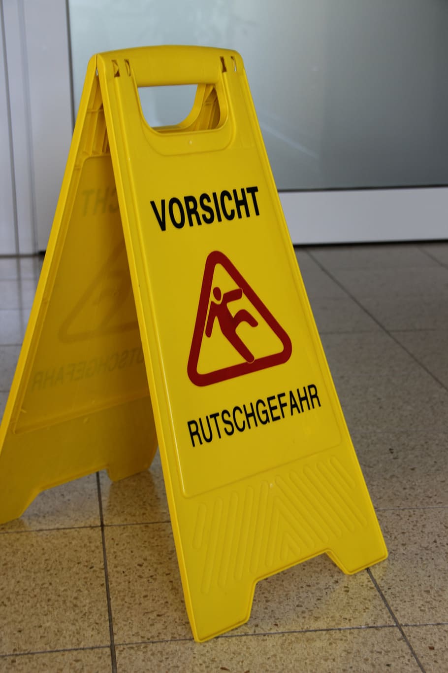 sign, risk of slipping, caution, cleaning, wet, slippery, slip off
