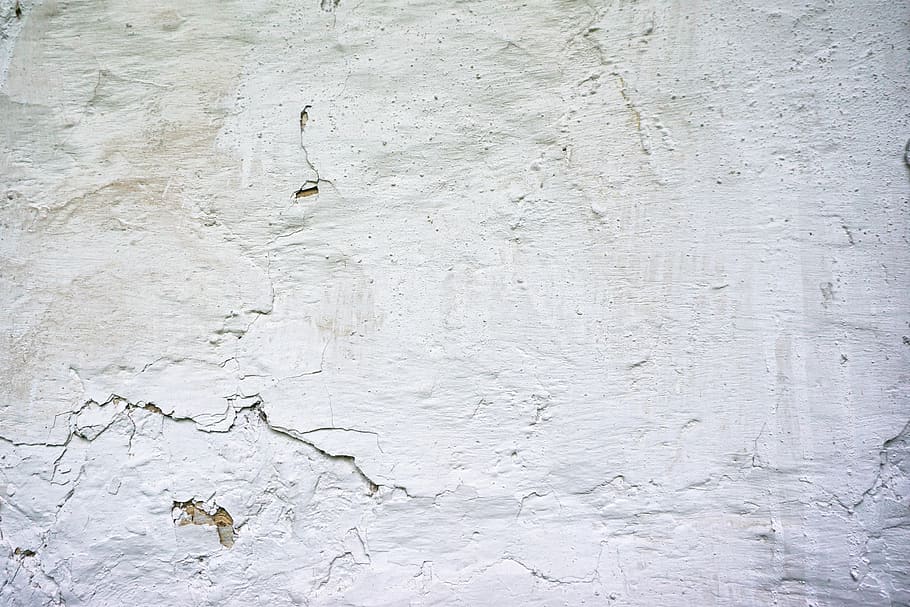 white surface, the background, texture, wall, old, cracks, old plaster, HD wallpaper