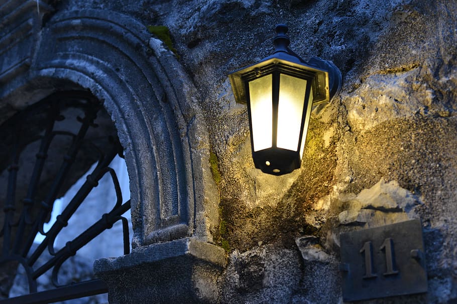 Architecture, Old Town, Lantern, illuminated, lighting equipment HD wallpaper