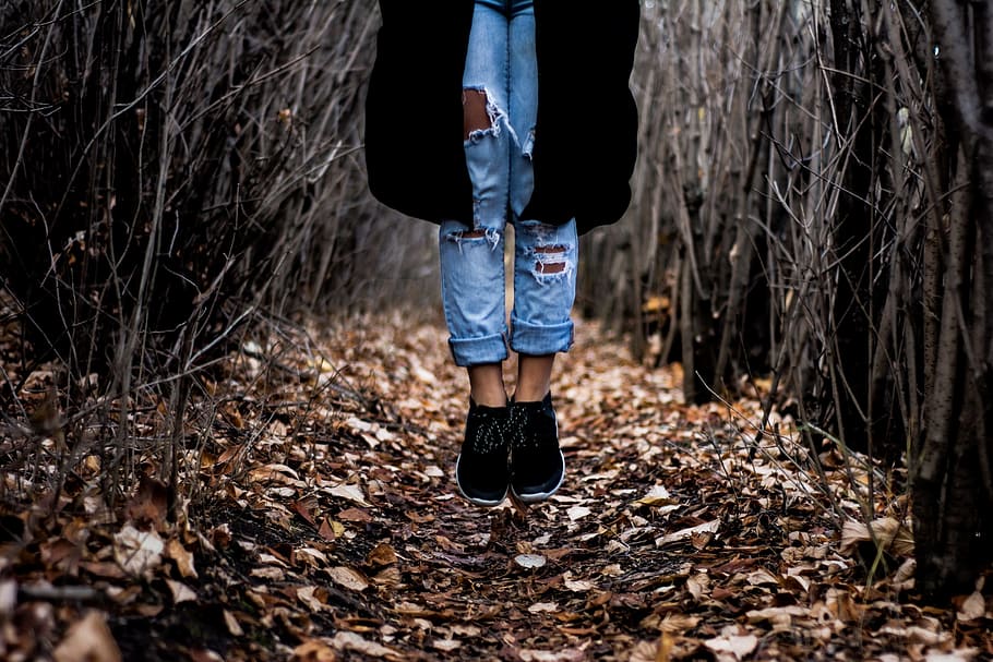 person in black coat lifting herself, levitation, hanging, path HD wallpaper