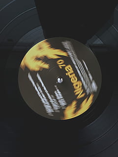 Nigeria vinyl record, Nigeria 70 vinyl record playing, now playing HD wallpaper