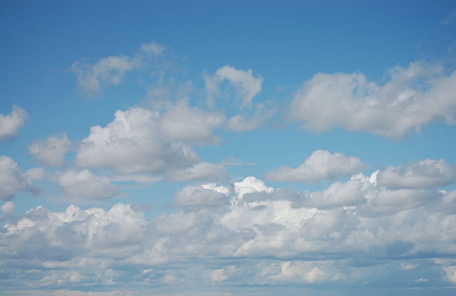 sky, summer, summer sky, white, blue, dom, cloud - sky, scenics - nature HD wallpaper