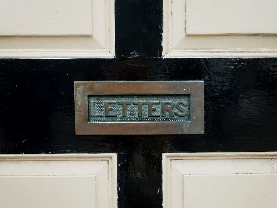 Rusty Letterbox Door, typography, sign, architecture And Buildings HD wallpaper