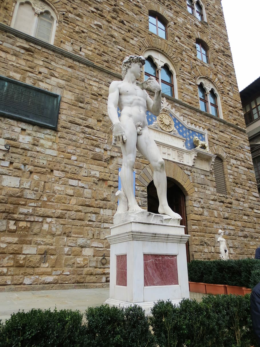 David, Florence, Firenze, architecture, building exterior, built structure HD wallpaper