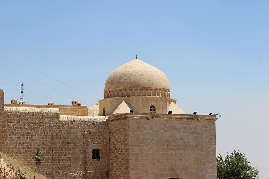 mardin, date, city, turkey, architecture, dome, building exterior, HD wallpaper