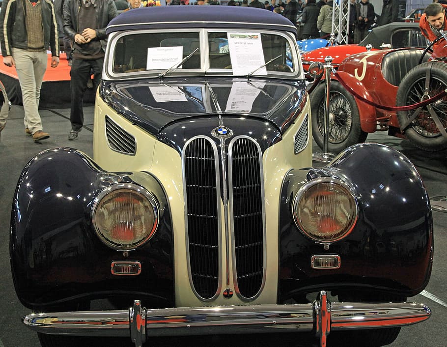 oldtimer, bmw, vehicle, auto, bmw 327 28 convertible, classic HD wallpaper