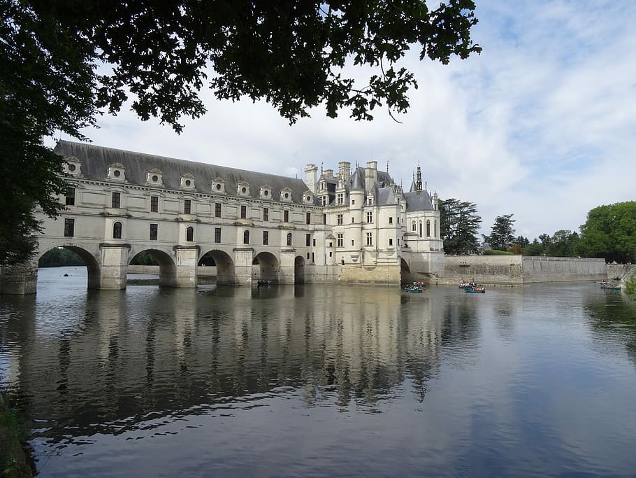 Chenonceaux, Château De La Loire, architecture, castle, building, HD wallpaper
