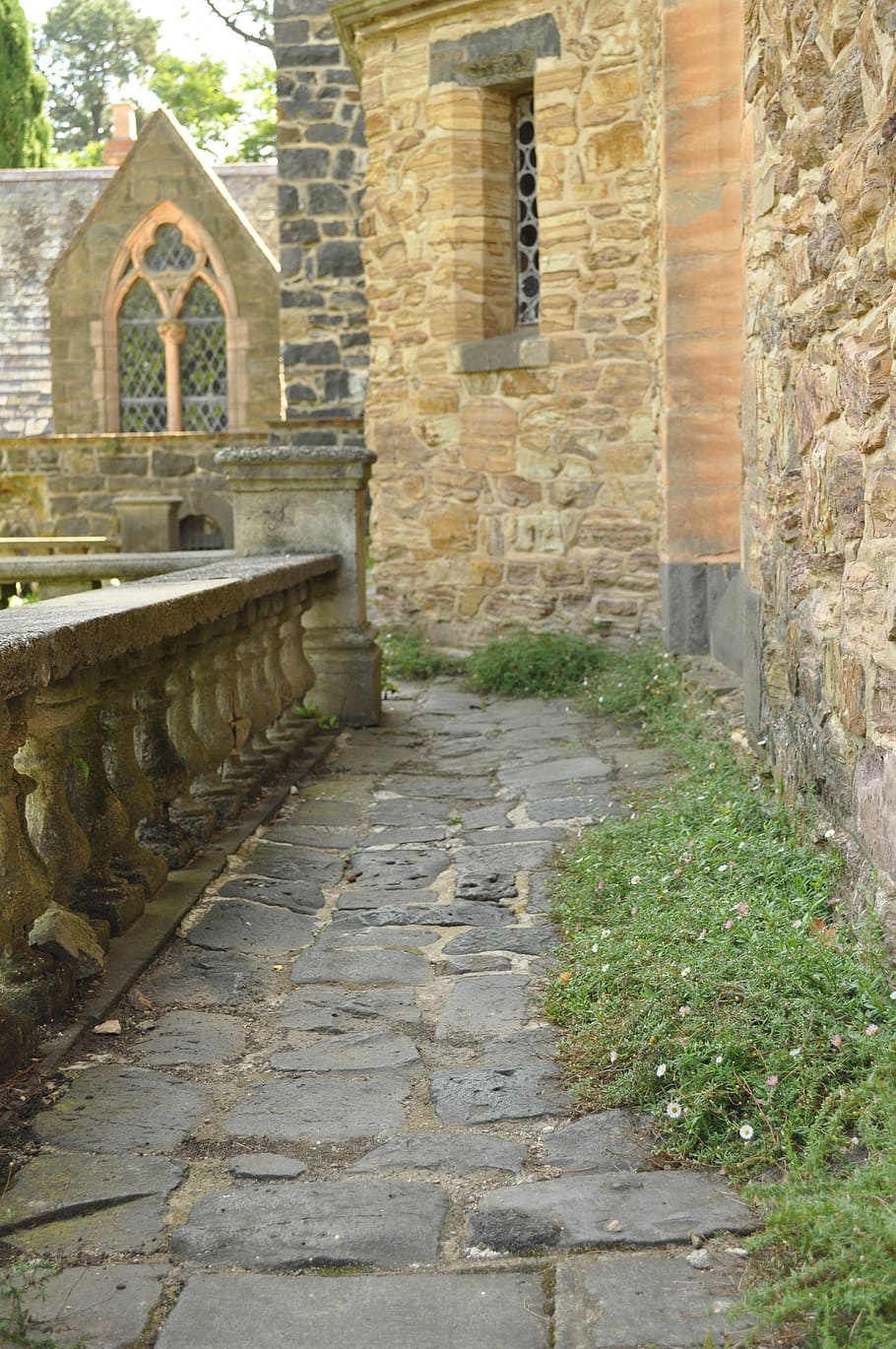 old, rustic, vintage, medieval, middle ages, stone, cobble HD wallpaper