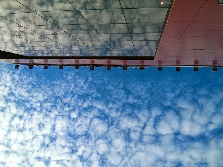 Permian, Colosseum, Clouds, sky, blue, swimming pool, indoors HD wallpaper