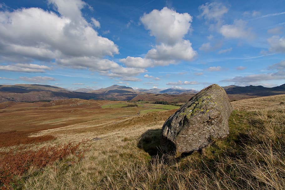 Landscape shot captured in the Western part of the Lake District, Cumbria, England, HD wallpaper