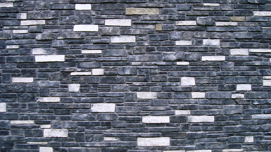 stone wall, texture, masonry, full frame, backgrounds, pattern HD wallpaper